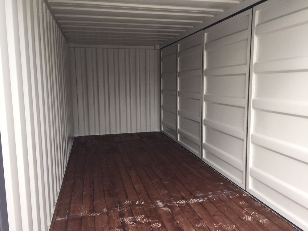 conteneur de stockage 20 pieds open side avec double ouverture conteneur de stockage 20 pieds open side avec double ouverture