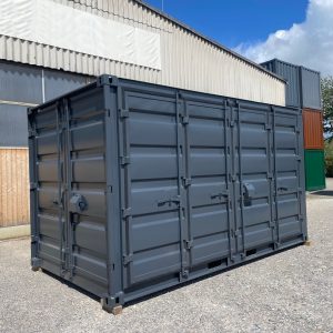 conteneur de stockage 15 pieds open side avec double ouverture