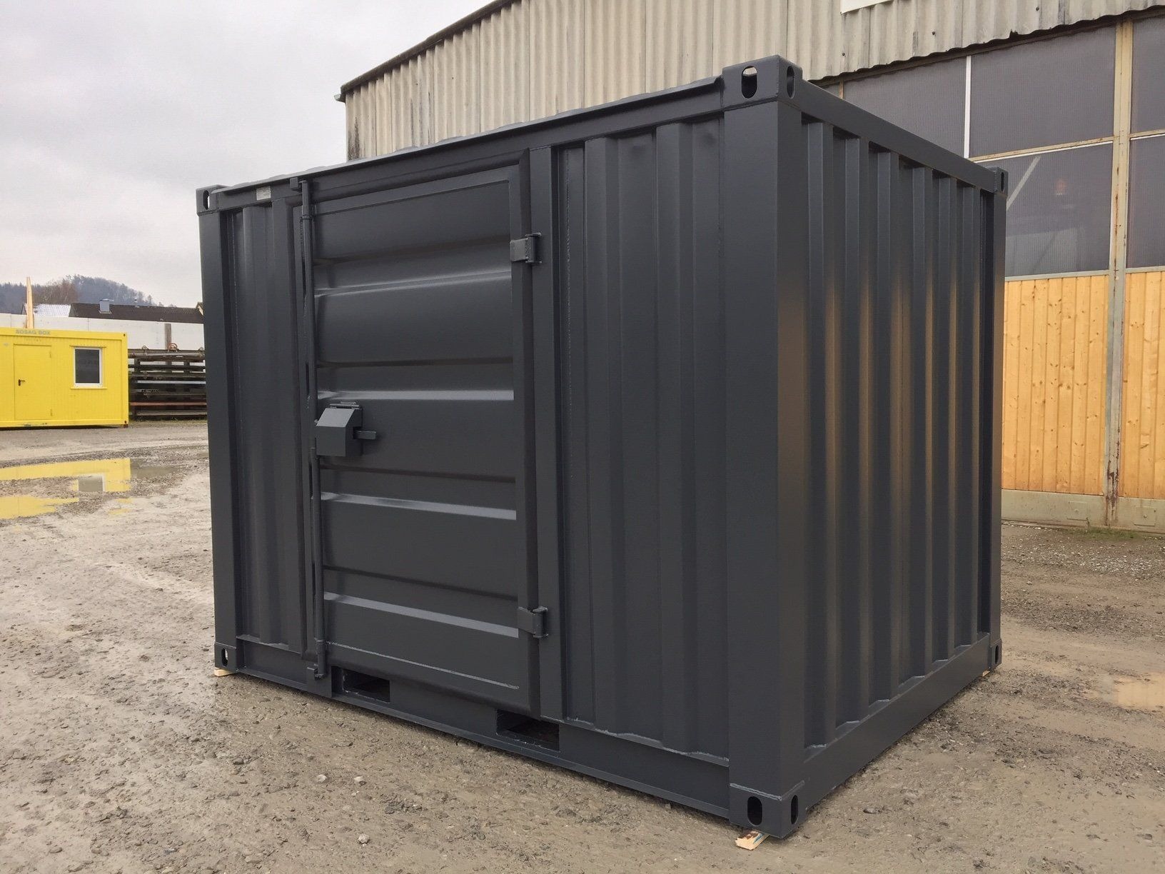 conteneur de stockage 9 pieds avec porte latérale conteneur de stockage 9 pieds avec porte latérale