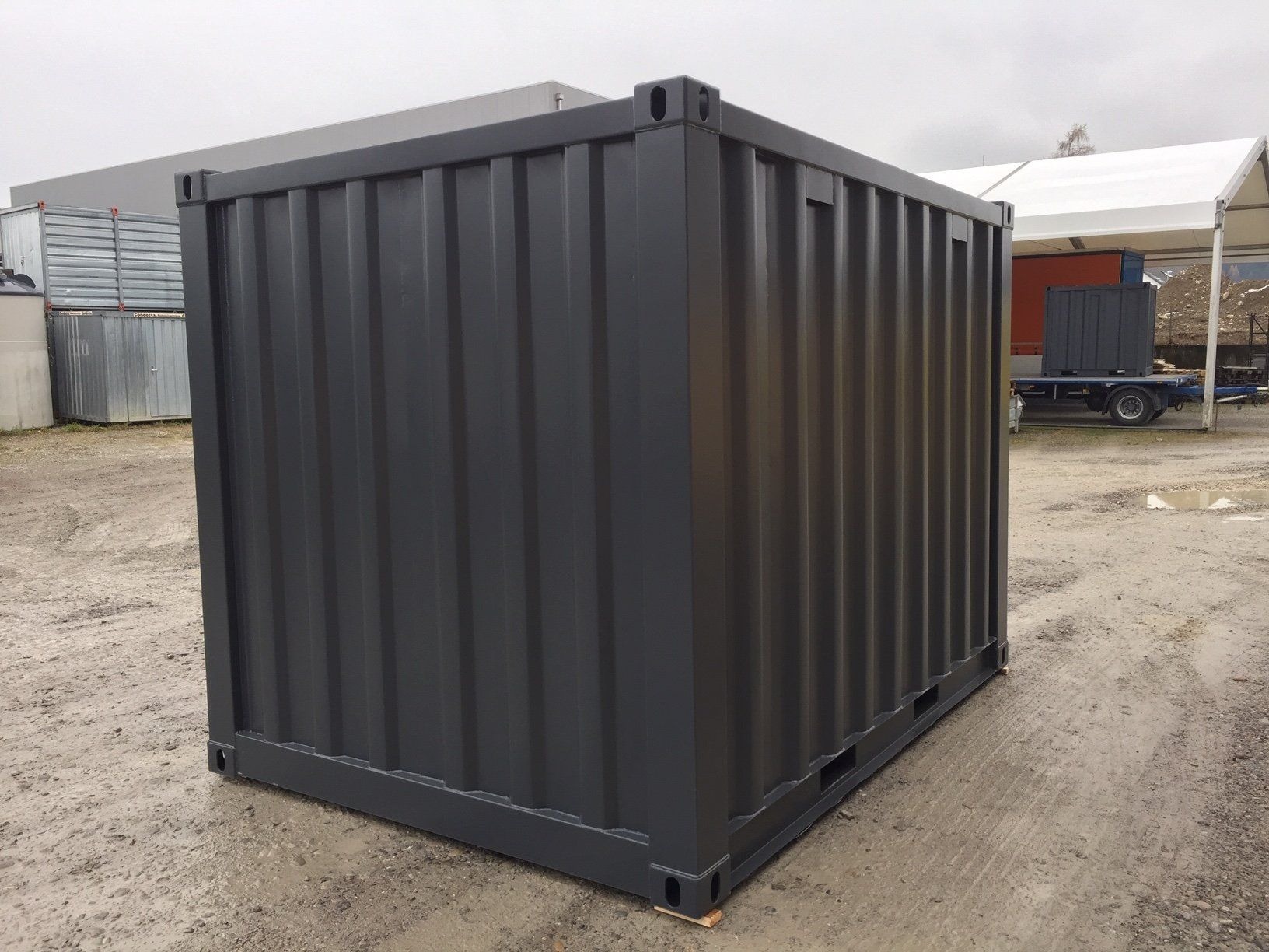 conteneur de stockage 9 pieds avec porte latérale conteneur de stockage 9 pieds avec porte latérale