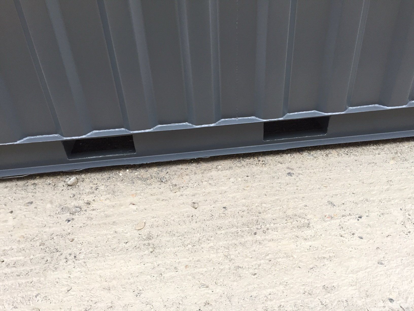 conteneur de stockage 9 pieds avec porte latérale conteneur de stockage 9 pieds avec porte latérale