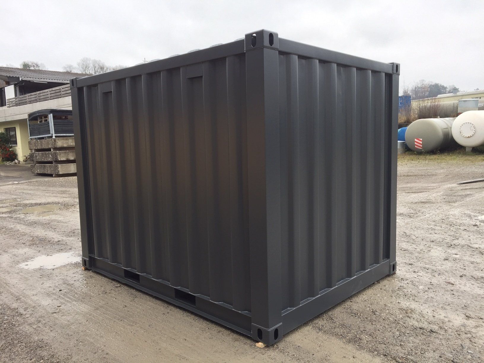 conteneur de stockage 9 pieds avec porte latérale conteneur de stockage 9 pieds avec porte latérale