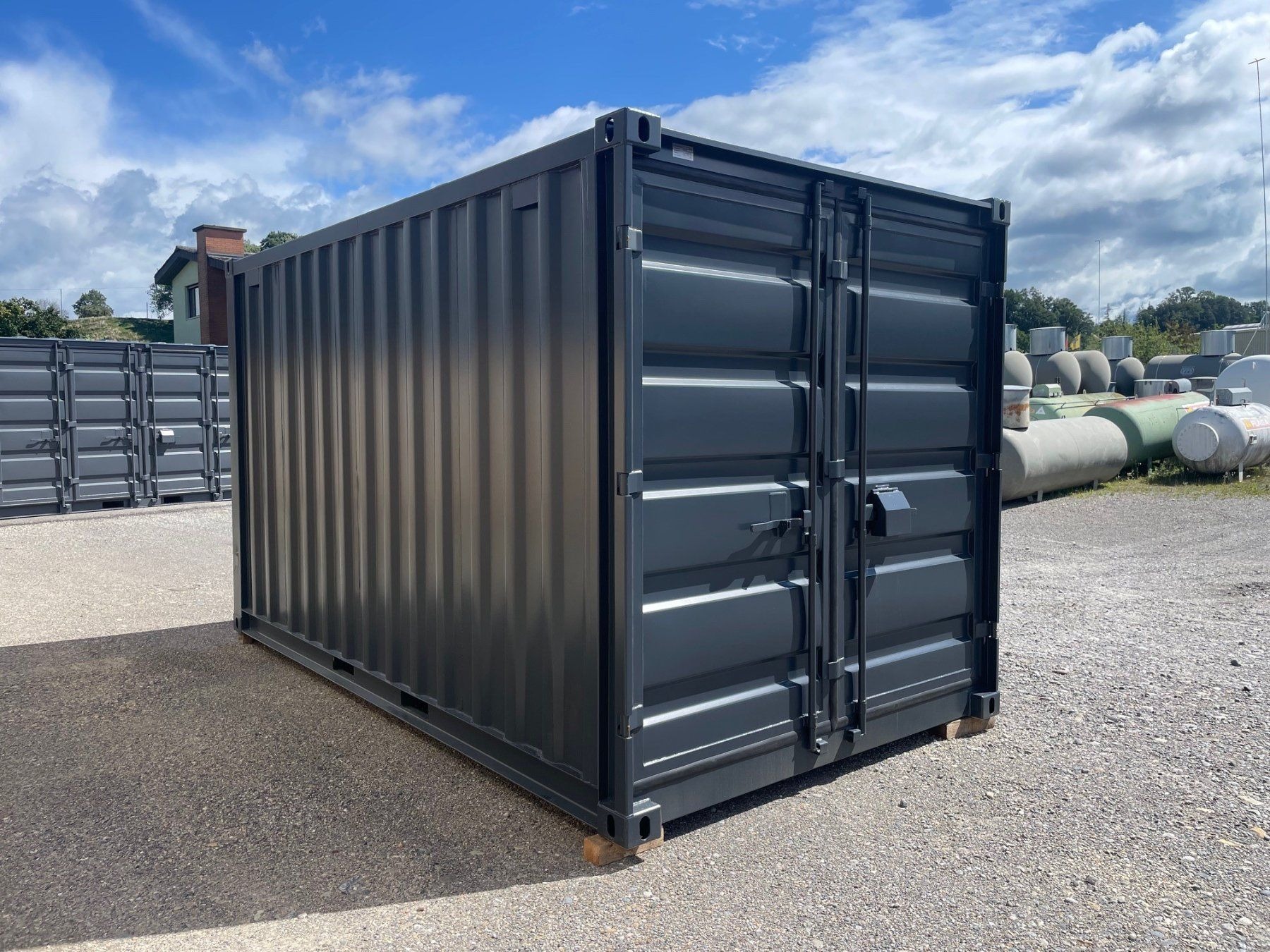 conteneur de stockage 15 pieds open side avec double ouverture conteneur de stockage 15 pieds open side avec double ouverture