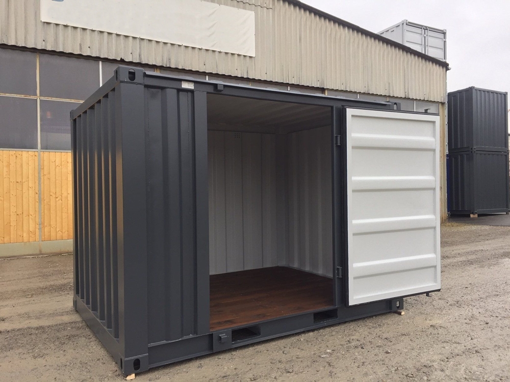 conteneur de stockage 9 pieds avec porte latérale conteneur de stockage 9 pieds avec porte latérale